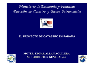 El Proyecto de Catastro en Panamá