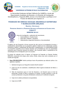 convocatoria - El Colegio del Estado de Hidalgo