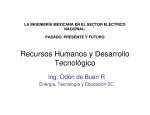 Recursos Humanos y Desarrollo Tecnológico