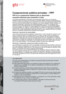 Cooperaciones público