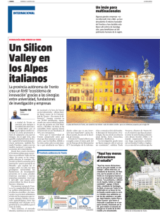 Un Silicon Valley en los Alpes italianos