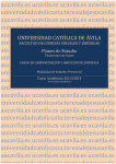 UNIVERSIDAD CATÓLICA DE ÁVILA