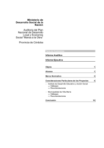 Manos a la Obra Cordoba 03-05 - Unidad de Fortalecimiento de los