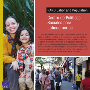 Center for Latin America Social Policy: Spanish translation