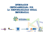integracion centroamericana por la responsabilidad social