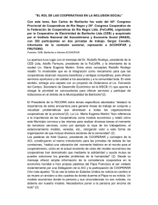 EL ROL DE LAS COOPERATIVAS EN LA INCLUSION