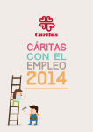Memoria Empleo 2014 - Cáritas