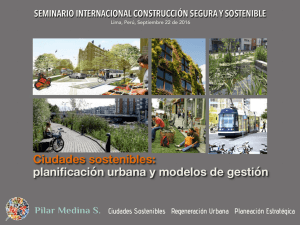 Ciudades sostenibles: planificación urbana y modelos de gestión