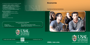 Economía - Universidad del Salvador