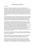 Mensaje - CoHemis - Recinto Universitario de Mayagüez