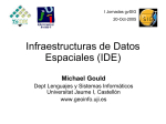 Infraestructuras de Datos Espaciales (IDE)