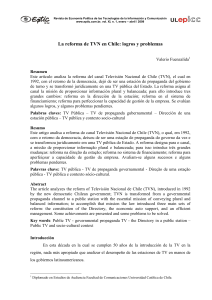 La reforma de TVN