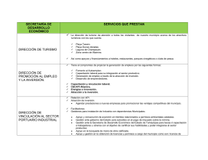 SECRETARÍA DE DESARROLLO ECONÓMICO