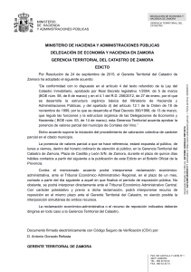 25/09/2015 - Sede Electrónica del Catastro