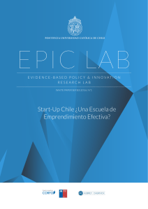 Start-Up Chile &iquest;Una Escuela de Emprendimiento Efectiva?