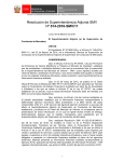 Resolución de Superintendencia Adjunta SMV Nº 014-2016