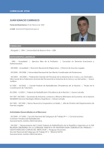 juan ignacio carrasco - Dirección Nacional de Migraciones