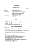 CURRICULUM VITAE David PEREZ-CASTRILLO August, 2016