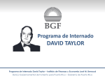 ¿Qué es el Programa de Internado David Taylor?