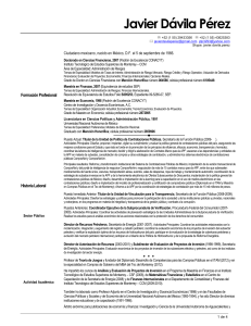 Javier Dávila Pérez