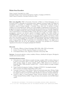 WALTER SOSA-ESCUDERO - Universidad de San Andr&eacute;s