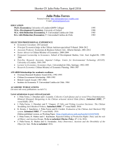 CV Julio Pe&ntilde;a-Torres. Noviembre