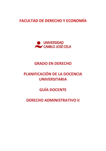 Derecho Administrativo II