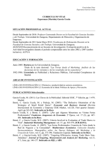 1 CURRICULUM VITAE Esperanza (Mariola) García Uceda