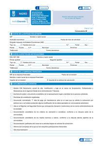 Subvenciones capital semilla