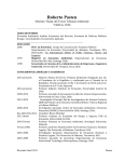 25-08-2014 Curriculum en Español Roberto Pasten