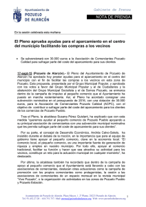 Consulta la nota de prensa del Pleno aquí