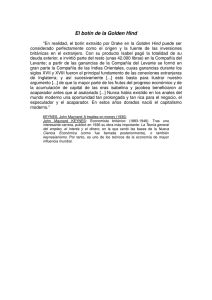 El botín de la Golden Hind