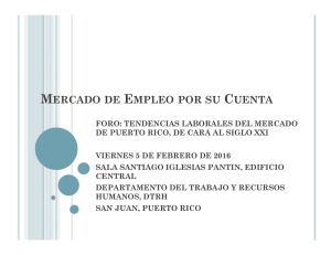 Empleo por su Cuenta - Asociaci&oacute;n de Economistas de Puerto Rico