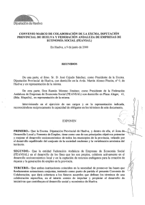 indicada, CONVENIO MARCO DE COLABORACI&Oacute;N DE LA EXCMA