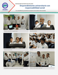 Emprendimiento universitario con responsabilidad social