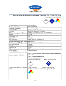 HDS DORVOX-Fosfuro aluminio
