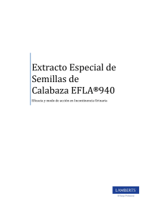Extracto Especial de Semillas de Calabaza EFLA®940
