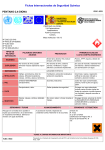 Nº CAS 123-54-6. International Chemical Safety Cards (WHO/IPCS