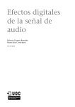 Procesamiento de audio, Módulo 5: Efectos digitales de la señal de