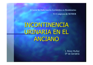 incontinencia urinaria - SEMER – Sociedad Española de Médicos