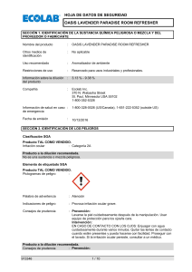ficha de datos de seguridad