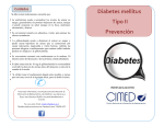 Boletín Diabetes Mellitus Prevención (pacientes).