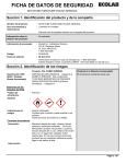 ficha de datos de seguridad