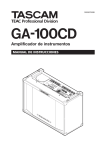 GA-100CD Amplificador de instrumentos