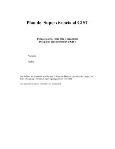 Plan de Supervivencia al GIST