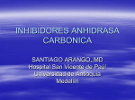 inhibidores anhidrasa carbonica