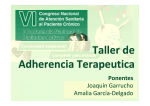 Taller de Adherencia Terapeutica Taller de Adherencia Terapeutica