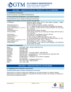 glutamato monosodico