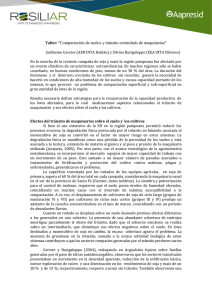 Taller: &ldquo;Compactaci&oacute;n de suelos y tr&aacute;nsito controlado de maquinarias&rdquo;