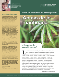 Abuso de la marihuana